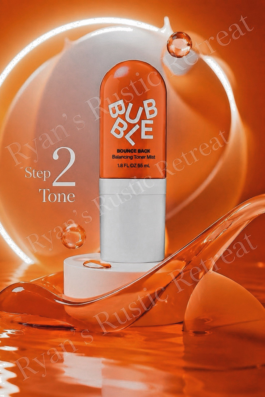 BUBBLE - Bounce Back - Balancing Mist - Step 2 Tone - 1.8 fl oz/ 55 mL